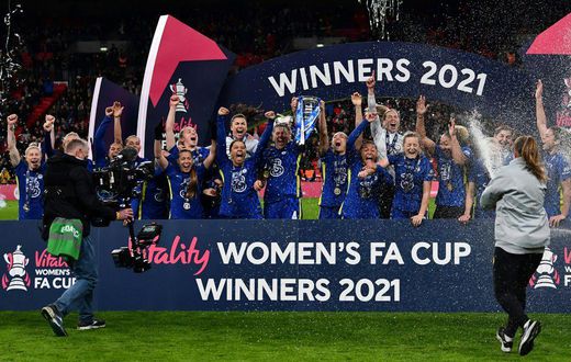 Chelsea's women completed a treble for the 2020/21 season after lifting the FA Cup