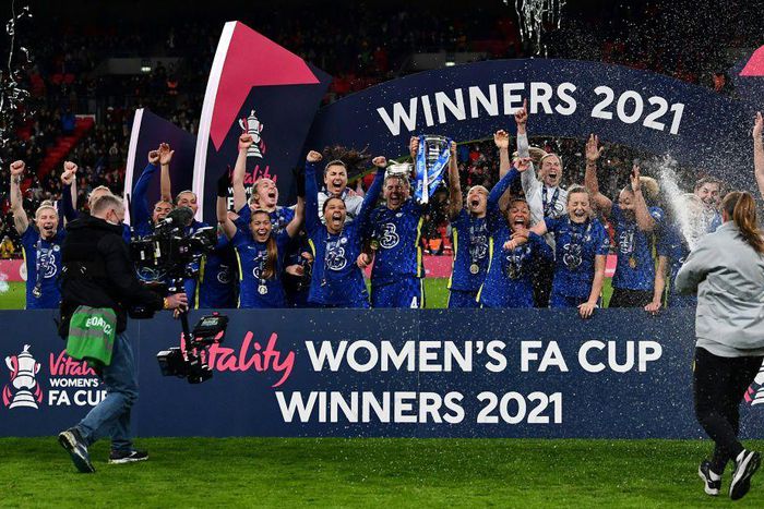Chelsea's women completed a treble for the 2020/21 season after lifting the FA Cup