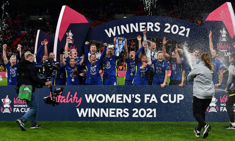 Chelsea's women completed a treble for the 2020/21 season after lifting the FA Cup