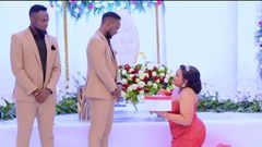“Let our marriage life be private”- Businesswoman kneels to beg groom