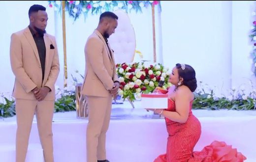 “Let our marriage life be private”- Businesswoman kneels to beg groom