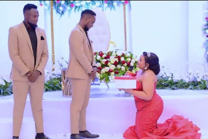 “Let our marriage life be private”- Businesswoman kneels to beg groom