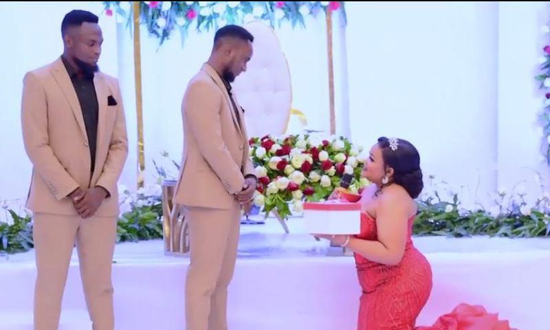 “Let our marriage life be private”- Businesswoman kneels to beg groom