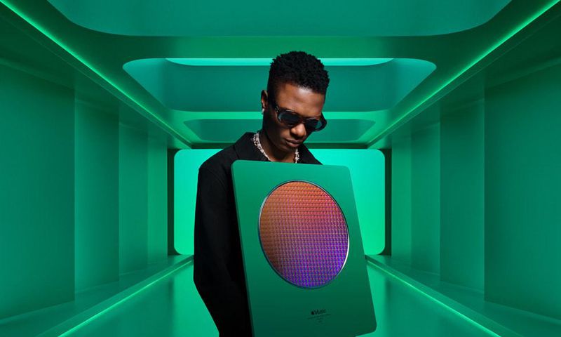Wizkid named artist of the year by Apple Music. (Apple Music)