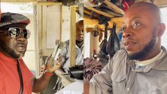 Osebo and disabled shoemaker (Instagram)