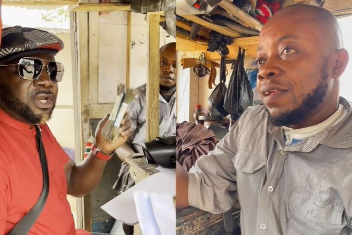 Osebo and disabled shoemaker (Instagram)