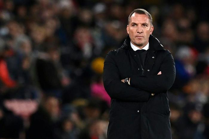 Leicester manager Brendan Rodgers is without nine players for Thursday's Premier League clash with Tottenham