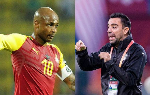 Andre Ayew to be coached by Barcelona legend Xavi at Al Sadd