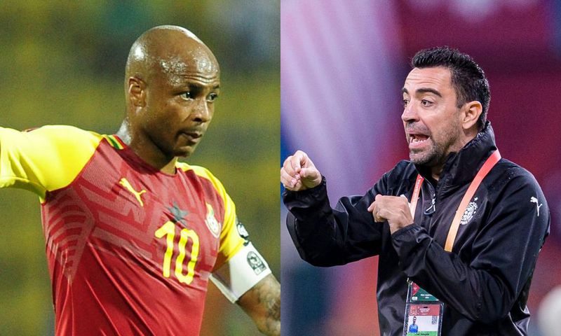 Andre Ayew to be coached by Barcelona legend Xavi at Al Sadd