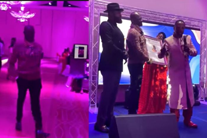 Kennedy Agyapong walks majestically to receive 3G award despite alleged stroke (video)
