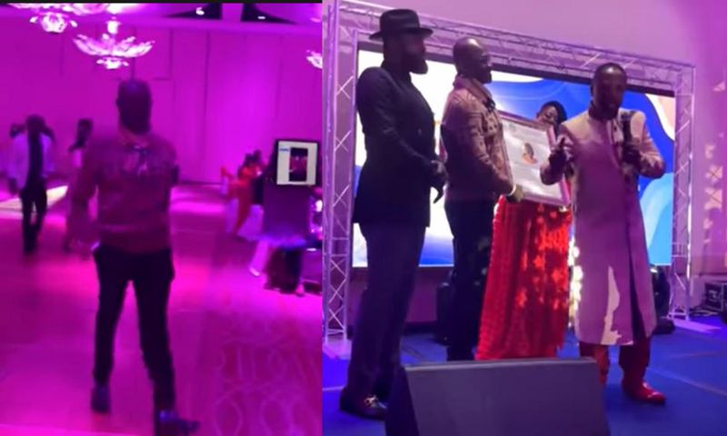 Kennedy Agyapong walks majestically to receive 3G award despite alleged stroke (video)