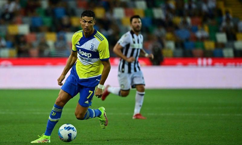 Cristiano Ronaldo was denied a last-gasp winner at Udinese