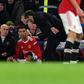 Manchester United caretaker manager Michael Carrick (right) left Cristiano Ronaldo on the bench for Sunday's 1-1 draw at Chelsea
