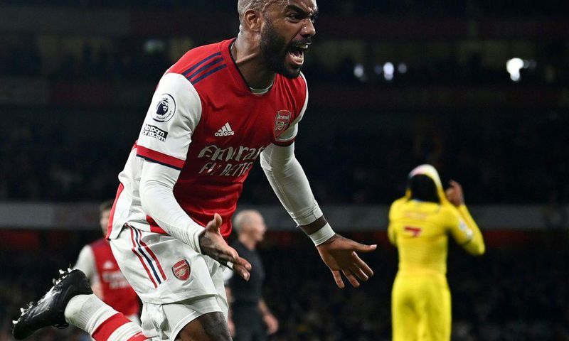 Arsenal's French striker Alexandre Lacazette