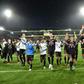Danish delight: Midtjylland's players celebrate after defeating Celtic