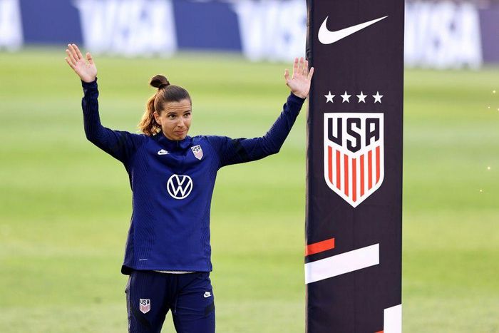 Tobin Heath has won 177 caps for the US international team