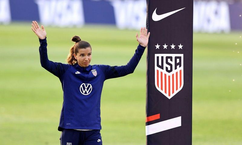 Tobin Heath has won 177 caps for the US international team