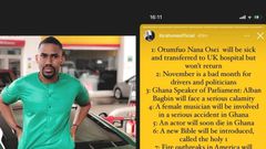 Ibrah One drops doom prophecy about Otumfuo