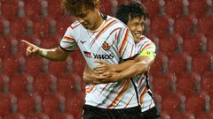 Nagoya Grampus' Ryogo Yamasaki (C)