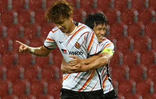 Nagoya Grampus' Ryogo Yamasaki (C)
