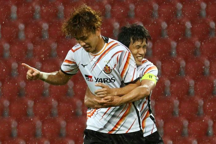 Nagoya Grampus' Ryogo Yamasaki (C)