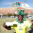 Just the ticket: South African Paul Nkosi shows off his precious ticket