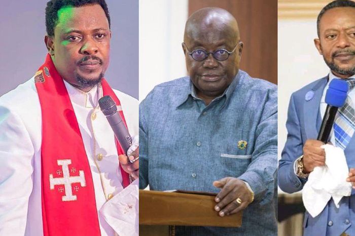 Prophet Nigel Gaisie, Nana Addo and Owusu Bempah