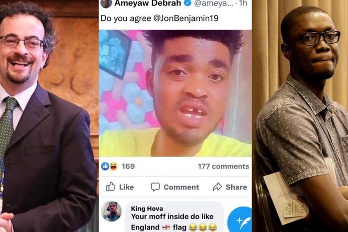 Jon Benjamin and Ameyaw Debrah