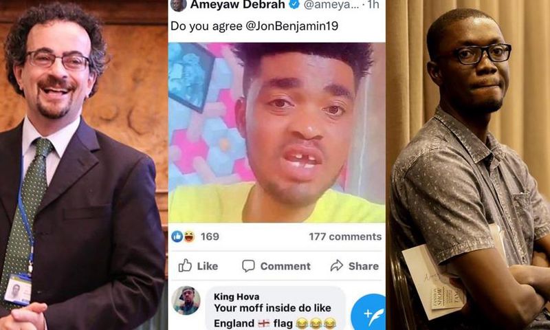 Jon Benjamin and Ameyaw Debrah