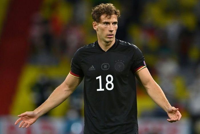 Germany midfielder Leon Goretzka bulked up his upper-body during last year's lockdown due to Covid-19