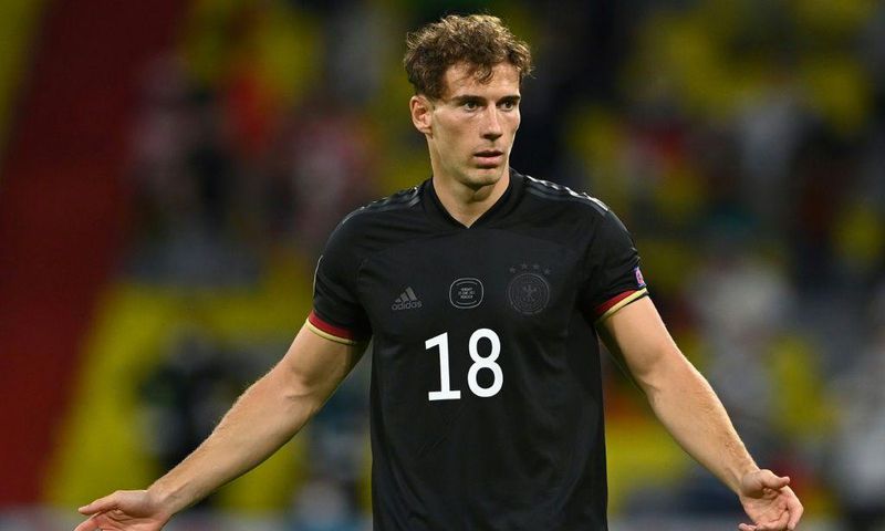 Germany midfielder Leon Goretzka bulked up his upper-body during last year's lockdown due to Covid-19