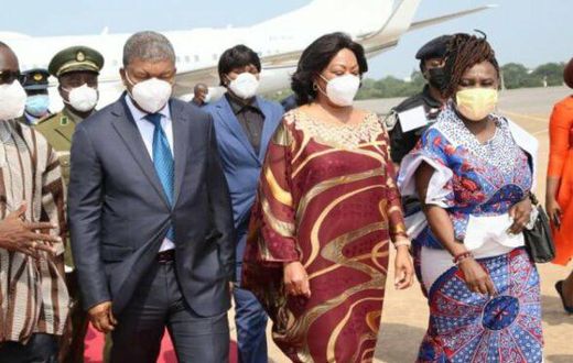 President of Angola visit Ghana