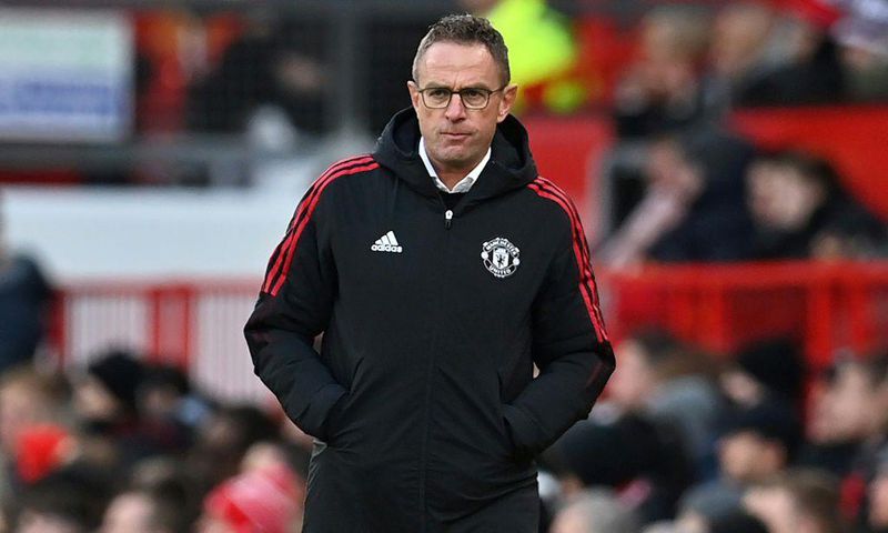 Ralf Rangnick took charge of Manchester United for the first time on Sunday