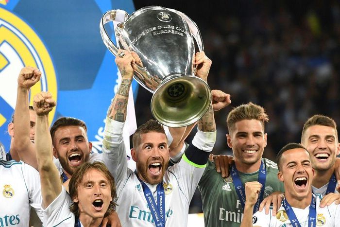 Sergio Ramos won the last of his four Champions League titles in 2018