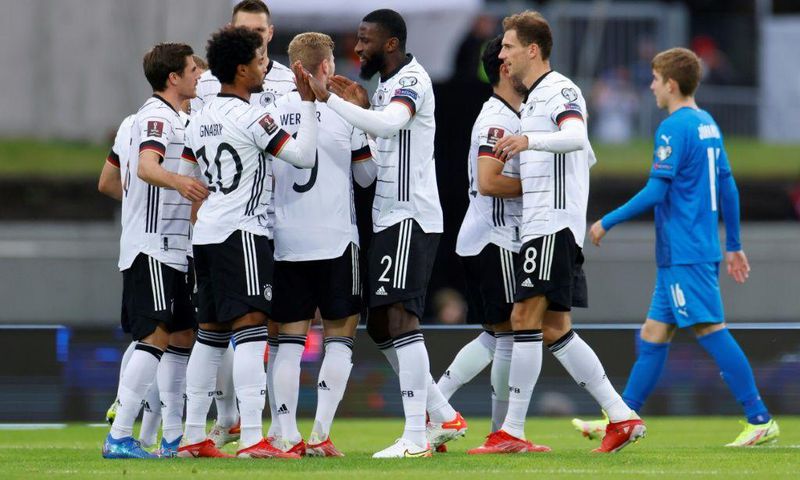 Germany defeated Iceland 4-0 in Reykjavik in World Cup qualifying