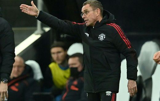 Manchester United interim manager Ralf Rangnick