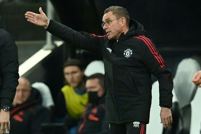 Manchester United interim manager Ralf Rangnick