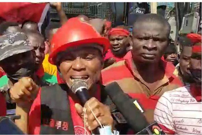 Video of Francis-Xavier Sosu begging protestors not to block road emerges (WATCH)