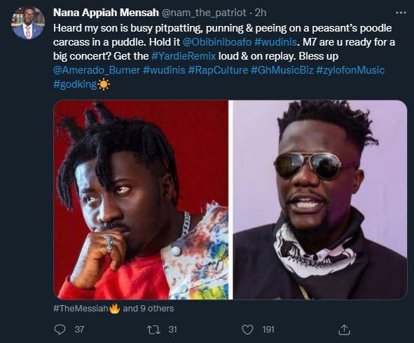 NAM1 wades into Amerado and Obibini rap beef