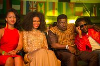 Zylofon Media squad: Becca, Obibini and Kumi Guitar