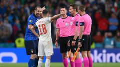 Giorgio Chiellini's pre-penalty discussion with Jordi Alba was one of the iconic moments of Italy's Euro 2020 triumph