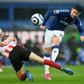 James Rodriguez (right)will miss Everton's opening Premier League game of the season due to being in self-isolation