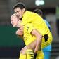 Erling Braut Haaland (L) and Giovanni Reyna celebrate after Dortmund's German Cup win at Wehen Wiesbaden last weekend