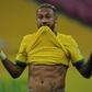 Star quality:  Neymar celebrates after scoring against Peru in a World Cup qualifier last month