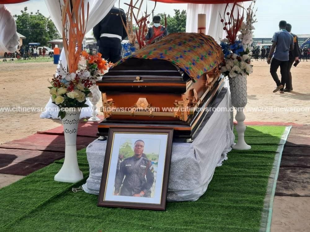 Slain police officer, Emmanuel Osei goes home today