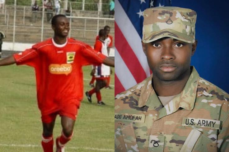 Mark Adu Amofah: Ex-Kotoko striker joins US Army