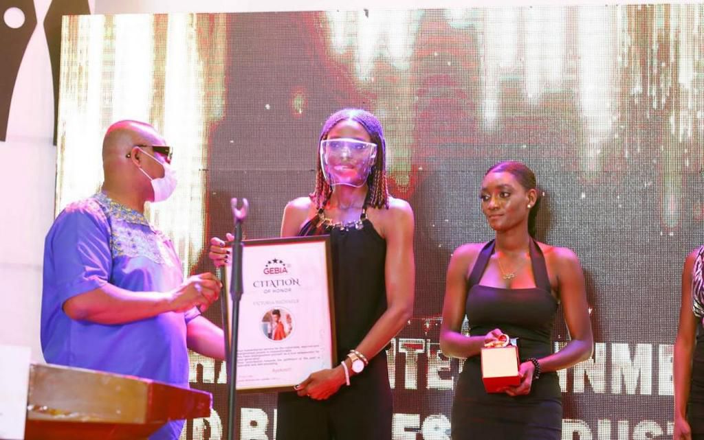 Victoria Michaels wins big at Ghana Entertainment & Business Industry Awards