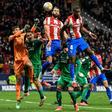 Atletico Madrid's Felipe headed in a late winner against Osasuna on Saturday.