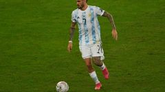 Atletico Madrid's new signing Rodrigo De Paul won the Copa America with Argentina on Saturday