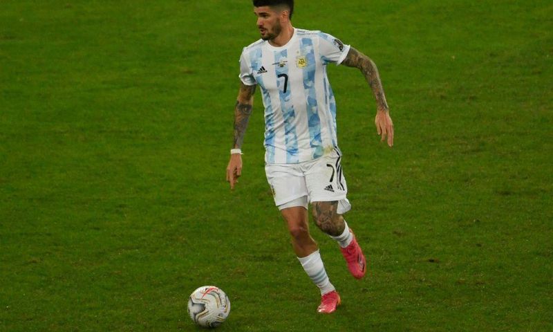 Atletico Madrid's new signing Rodrigo De Paul won the Copa America with Argentina on Saturday